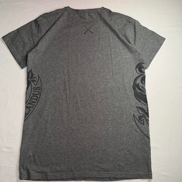 Gray Harry Potter Emblem Tee from Wizarding World y2k aesthetic, L - Picture 2 of 7